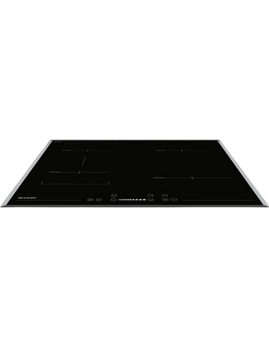 Plită cu inducție Sharp KH6I27CS00EU, Negru