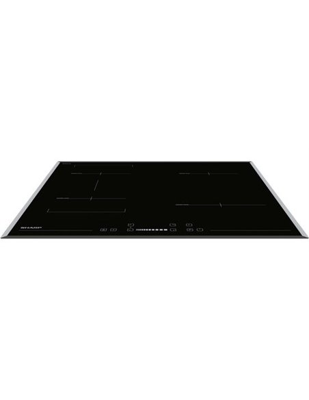 Индукционная варочная панель Sharp KH6I27CS00EU, Чёрный