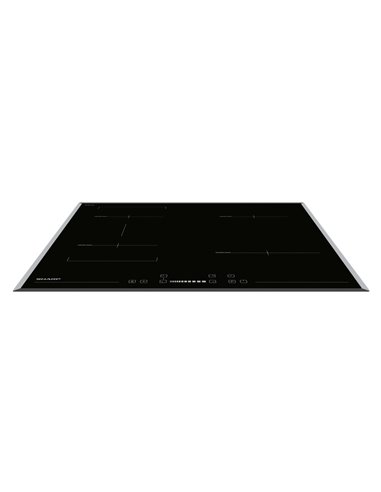 Индукционная варочная панель Sharp KH6I27CS00EU, Чёрный