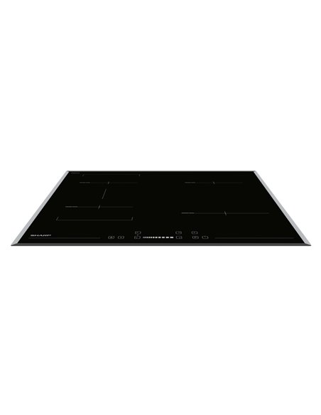 Индукционная варочная панель Sharp KH6I27CS00EU, Чёрный