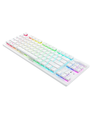 Клавиатура Razer DeathStalker V2 Pro, Беспроводное, Белый