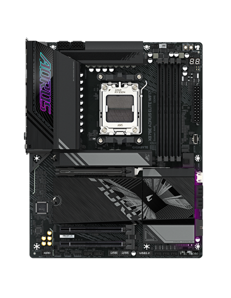 Placă de bază Gigabyte X870E A ELITE WIFI7, AM5, AMD X870E, ATX