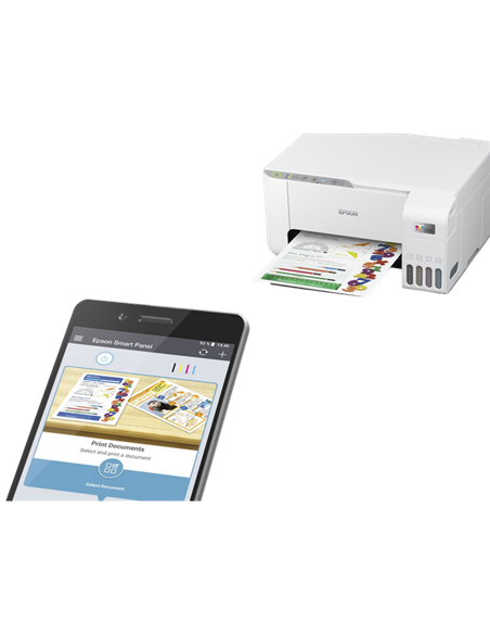 Струйный МФУ Epson MFD L3256, Белый