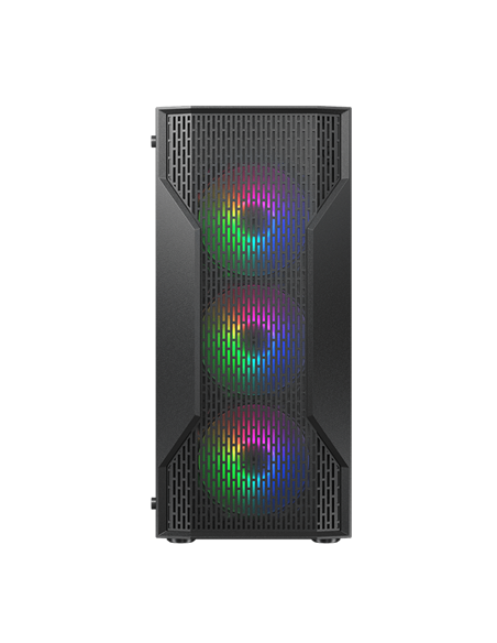 Carcasă PC Cougar MX 110 RGB, Midi-Tower, Fără PSU, Negru