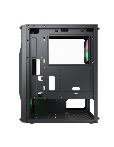 Carcasă PC Cougar MX 110 RGB, Midi-Tower, Fără PSU, Negru