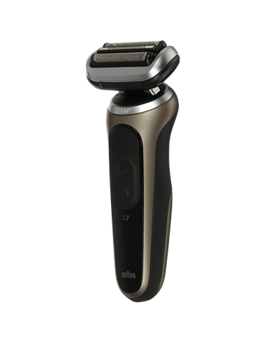 Электробритва мужская Braun 72-C1200s, Черный | Золотистый