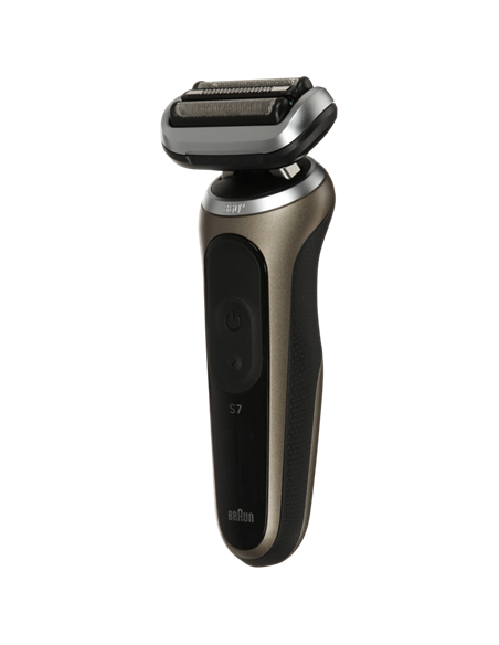 Электробритва мужская Braun 72-C1200s, Черный | Золотистый
