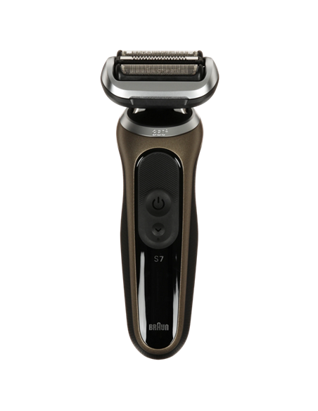 Электробритва мужская Braun 72-C1200s, Черный | Золотистый