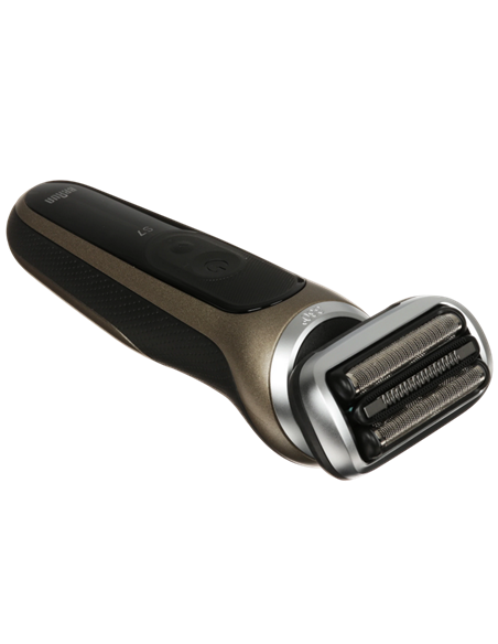 Электробритва мужская Braun 72-C1200s, Черный | Золотистый