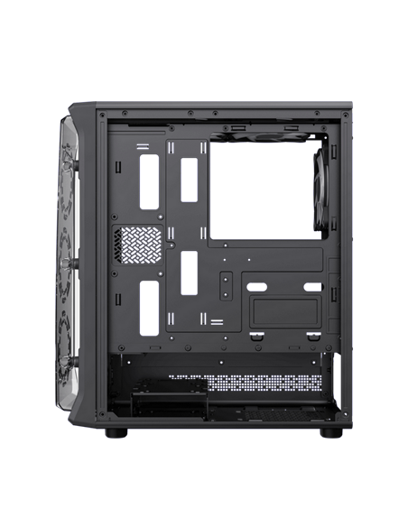 Carcasă PC Gamemax Starlight 2 AB, Midi-Tower, Fără PSU, Negru