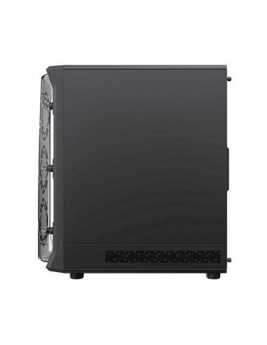 Carcasă PC Gamemax Starlight 2 AB, Midi-Tower, Fără PSU, Negru
