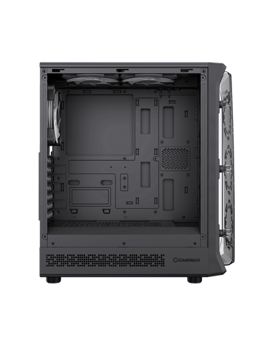 Carcasă PC Gamemax Starlight 2 AB, Midi-Tower, Fără PSU, Negru