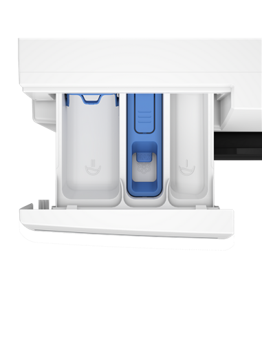 Mașină de spălat Beko BM3WFSU38413WB, 8kg, Alb