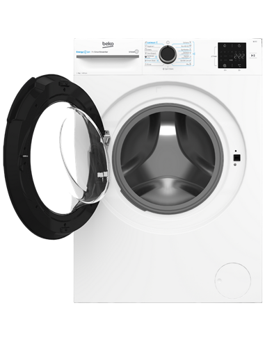 Mașină de spălat Beko BM3WFSU38413WB, 8kg, Alb