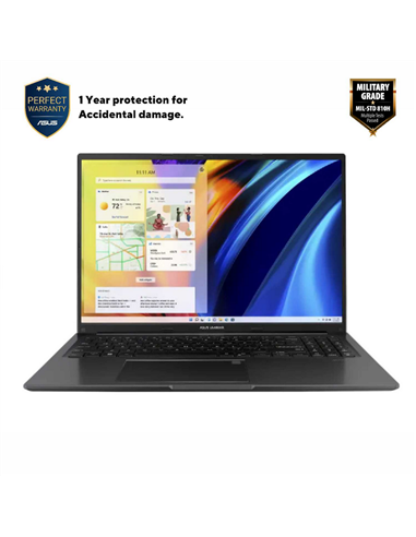 Ноутбук 16" ASUS Vivobook 16 X1605VA, Indie Black, Intel Core i5-13420H, 16Гб/512Гб, Без ОС