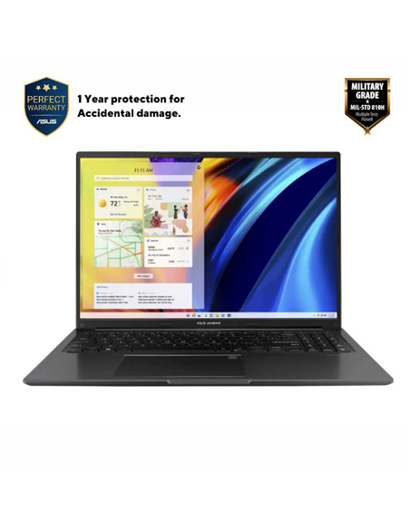 Laptop 16" ASUS Vivobook 16 X1605VA, Indie Black, Intel Core i5-13420H, 16GB/512GB, Fără SO