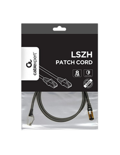 Патч-корд Cablexpert PP8-LSZHCU-BK-1.5M, Cat8 S/FTP, 1,5м, Черный 2