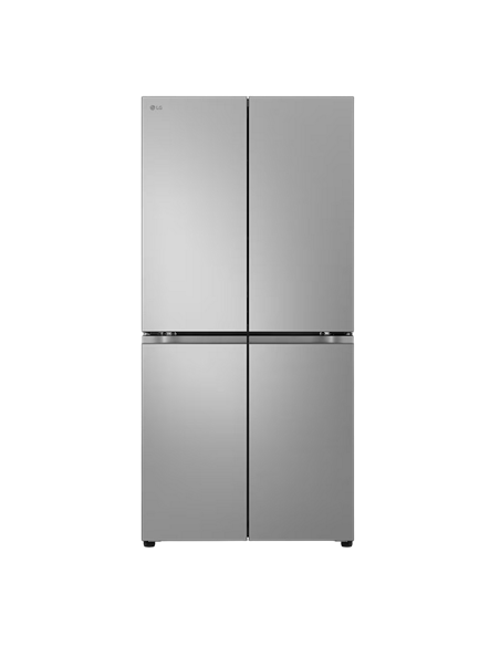 Холодильник LG GMB860PYDE, DoorCooling+, Серебристый