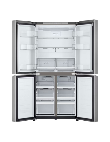 Frigider LG GMB860PYDE, DoorCooling+, Argintiu