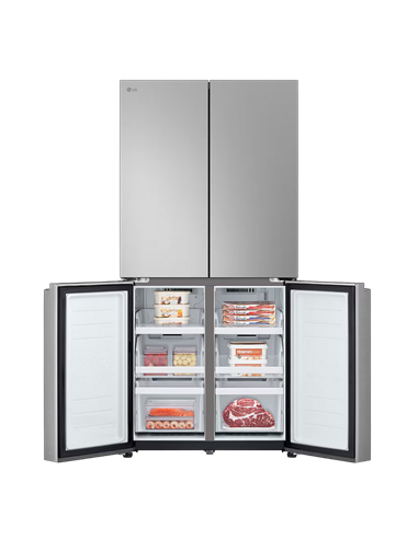 Frigider LG GMB860PYDE, DoorCooling+, Argintiu