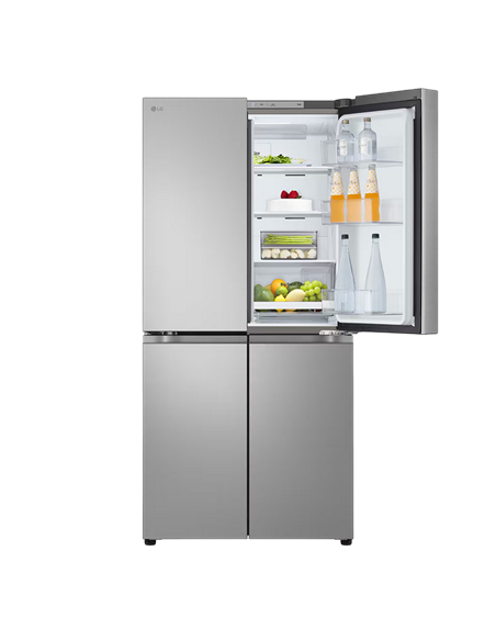 Холодильник LG GMB860PYDE, DoorCooling+, Серебристый