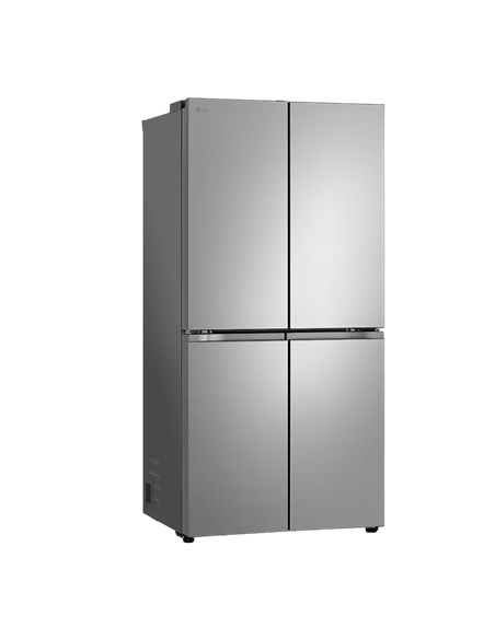 Холодильник LG GMB860PYDE, DoorCooling+, Серебристый