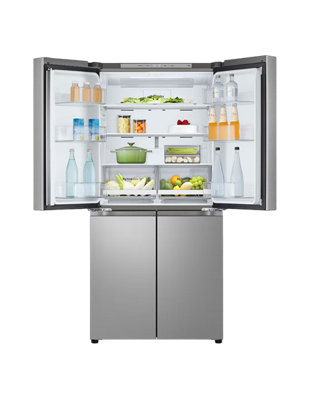 Frigider LG GMB860PYDE, DoorCooling+, Argintiu