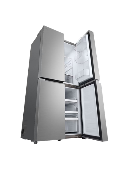 Холодильник LG GMB860PYDE, DoorCooling+, Серебристый