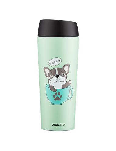 Cană termos Ardesto AR2645DG, 0,45L, Verde
