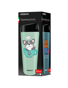 Cană termos Ardesto AR2645DG, 0,45L, Verde 2