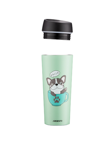 Cană termos Ardesto AR2645DG, 0,45L, Verde