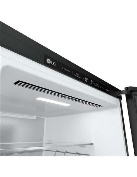 Холодильник LG GBB72TW9DQ, DoorCooling+, Белый | Черный
