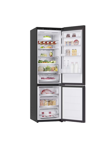 Холодильник LG GBB72TW9DQ, DoorCooling+, Белый | Черный