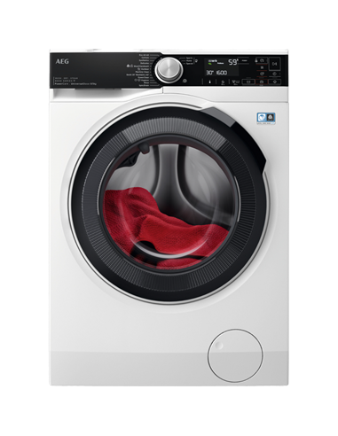 Стирально-сушильная машина AEG LWR85865O, 8кг, Белый