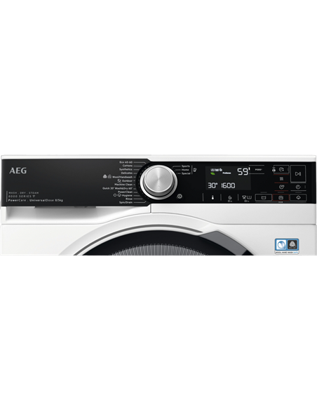 Стирально-сушильная машина AEG LWR85865O, 8кг, Белый