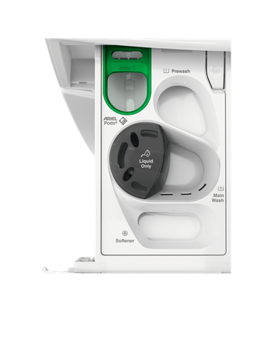 Стирально-сушильная машина AEG LWR85865O, 8кг, Белый