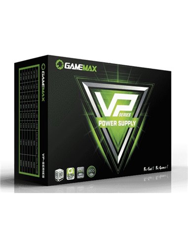 Блок питания для компьютеров Gamemax VP-800, 800Вт, ATX, Немодульный