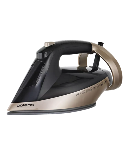 Утюг Polaris PIR 2852AK, 2800Вт, Черный | Золотистый