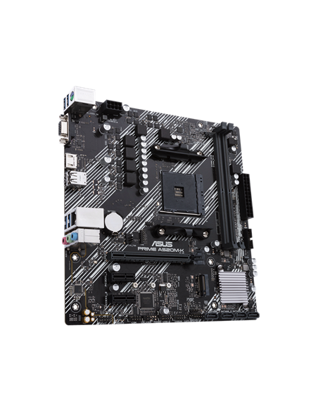 Placă de bază ASUS PRIME A520M-K, AM4, AMD A520, Micro-ATX