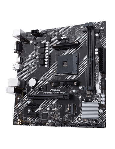 Материнская плата ASUS PRIME A520M-K, AM4, AMD A520, Micro-ATX