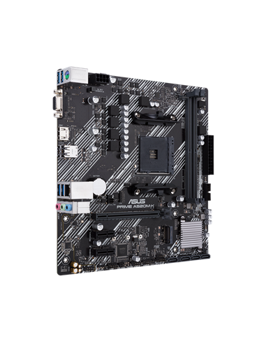 Материнская плата ASUS PRIME A520M-K, AM4, AMD A520, Micro-ATX