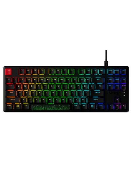 Tastatură HyperX Alloy Origins Core PBT, Cu fir, Negru