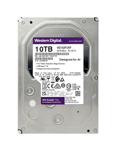 Жесткий диск Western Digital WD Purple Pro, 3.5", 10 ТБ <WD102PURP> 2