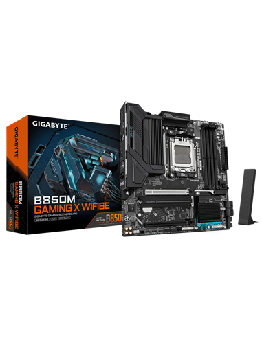 Материнская плата Gigabyte B850M GAMING X WF6E, AM5, AMD B850, Micro-ATX