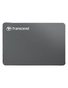 HDD portabil extern Transcend StoreJet 25C3, 1 TB, Iron Gray (TS1TSJ25C3N)