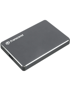 Внешний портативный жесткий диск Transcend StoreJet 25C3, 1 ТБ, Iron Gray (TS1TSJ25C3N) 2