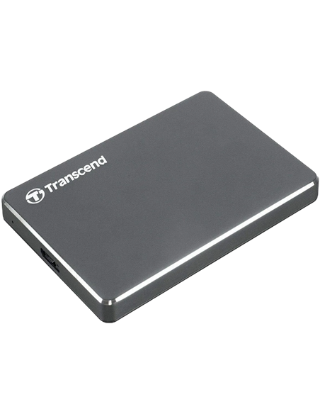 HDD portabil extern Transcend StoreJet 25C3, 1 TB, Iron Gray (TS1TSJ25C3N)