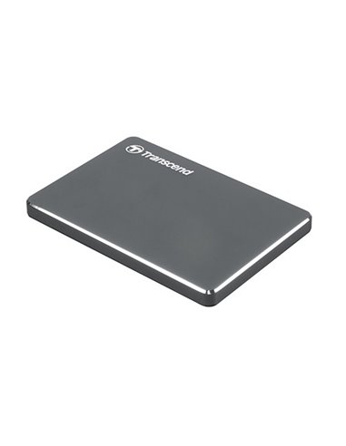 HDD portabil extern Transcend StoreJet 25C3, 1 TB, Iron Gray (TS1TSJ25C3N)
