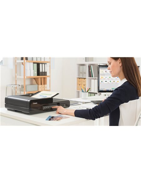 Scanner Tablet Canon imageFORMULA DR-F120, A4, Negru