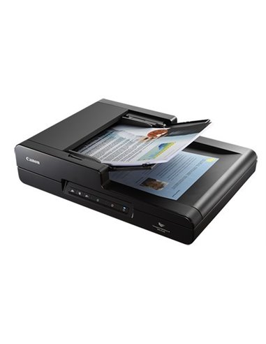 Планшетный сканер Canon imageFORMULA DR-F120, A4, Чёрный